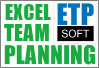 Logo application excel team planning