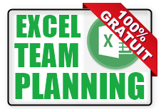 Excel team planning gratuit
